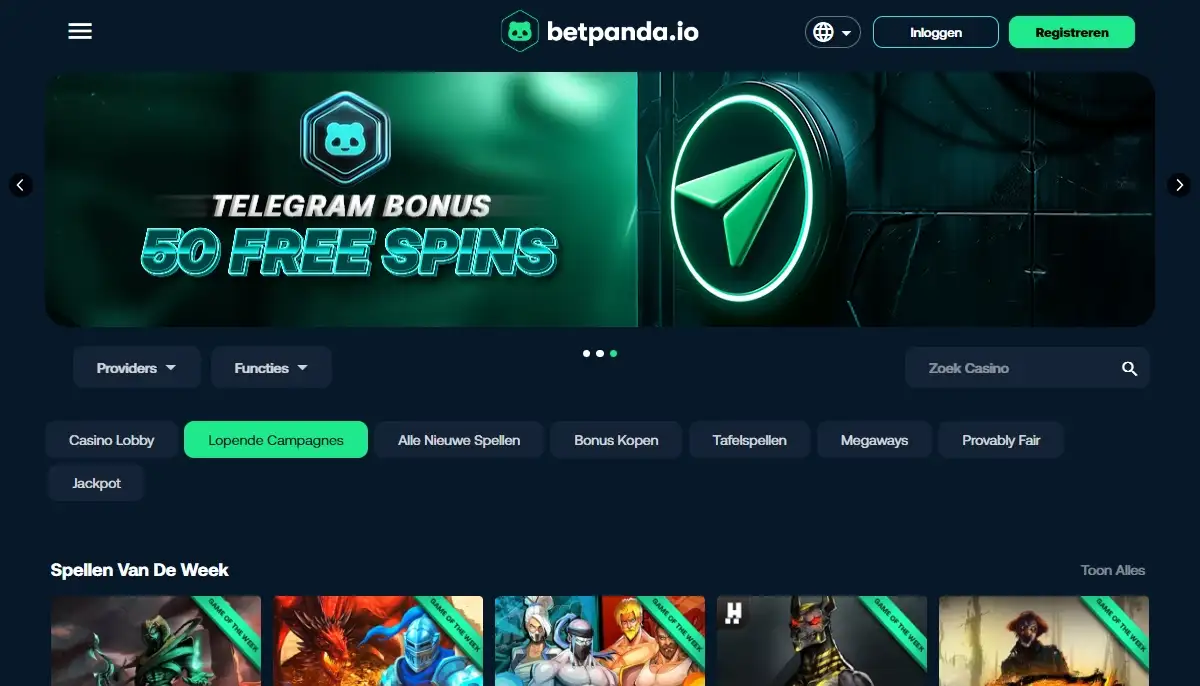 betpanda casino zonder KYC