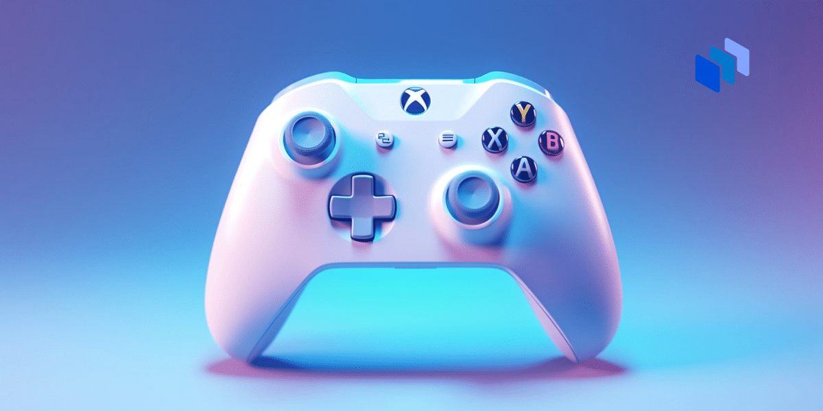 An XBox controller.