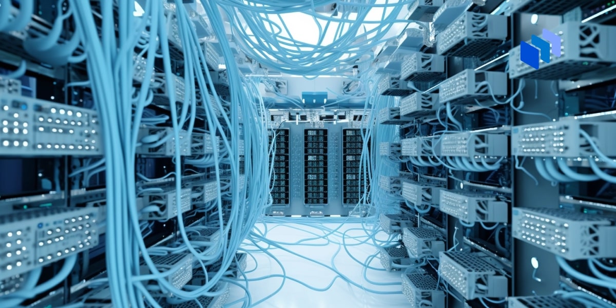 A messy data center