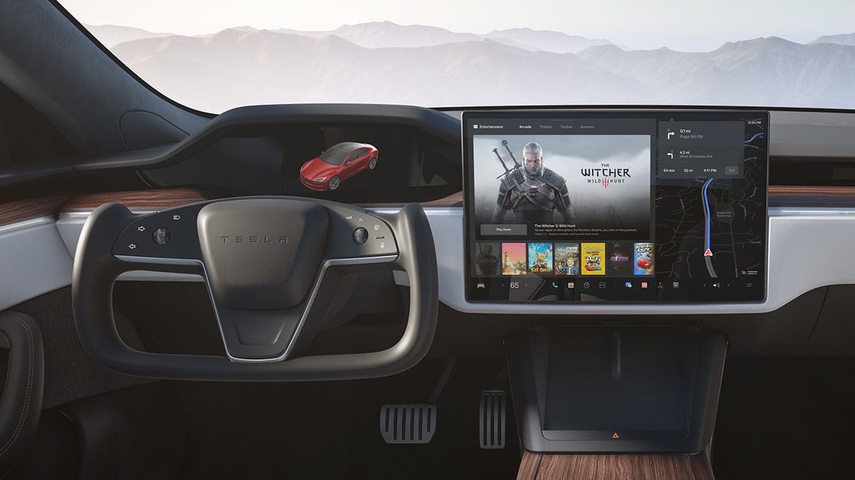 Tesla Drops Steam Games in Newer Vehicles